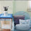 Thumbnail: Blue & White bed side / small table