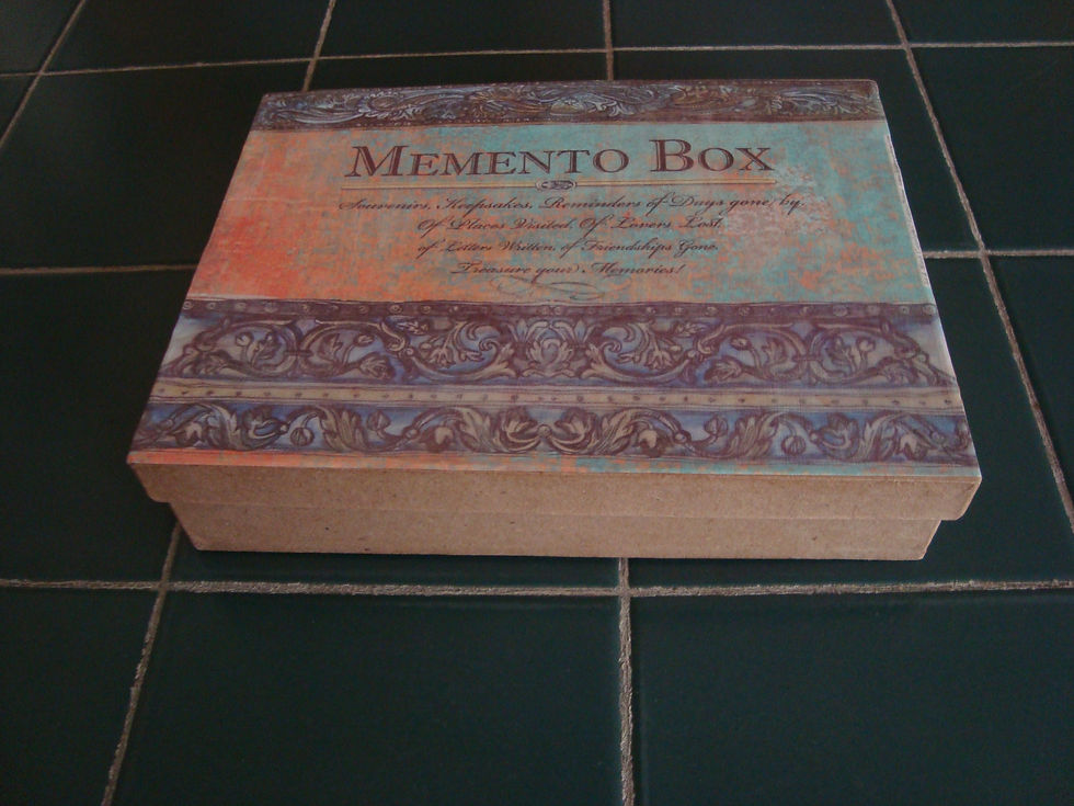 Thumbnail: Memento box - 2