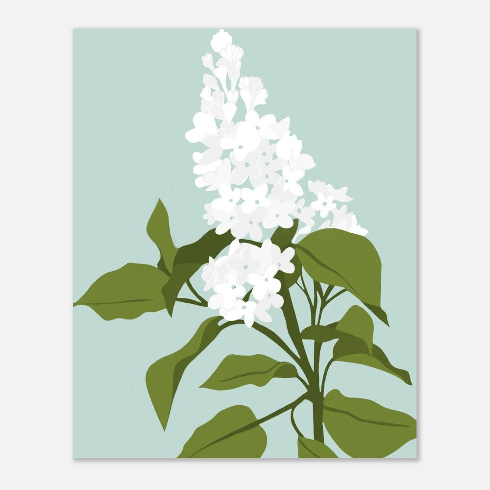 Candlelight Hydrangea Print