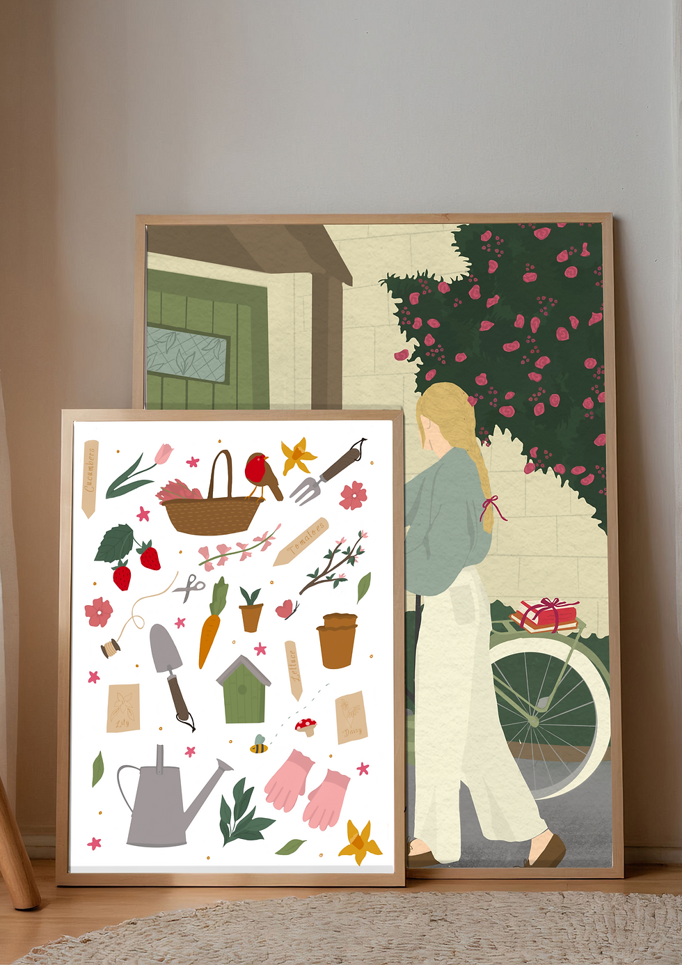 Thumbnail: Cottage Garden Print