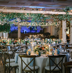 Greek wedding reception at The Circuit Center 