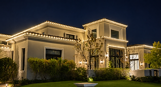 Paradise Valley Roofline Christmas Lights Installation and Doorway or Entry Christmas Ligh