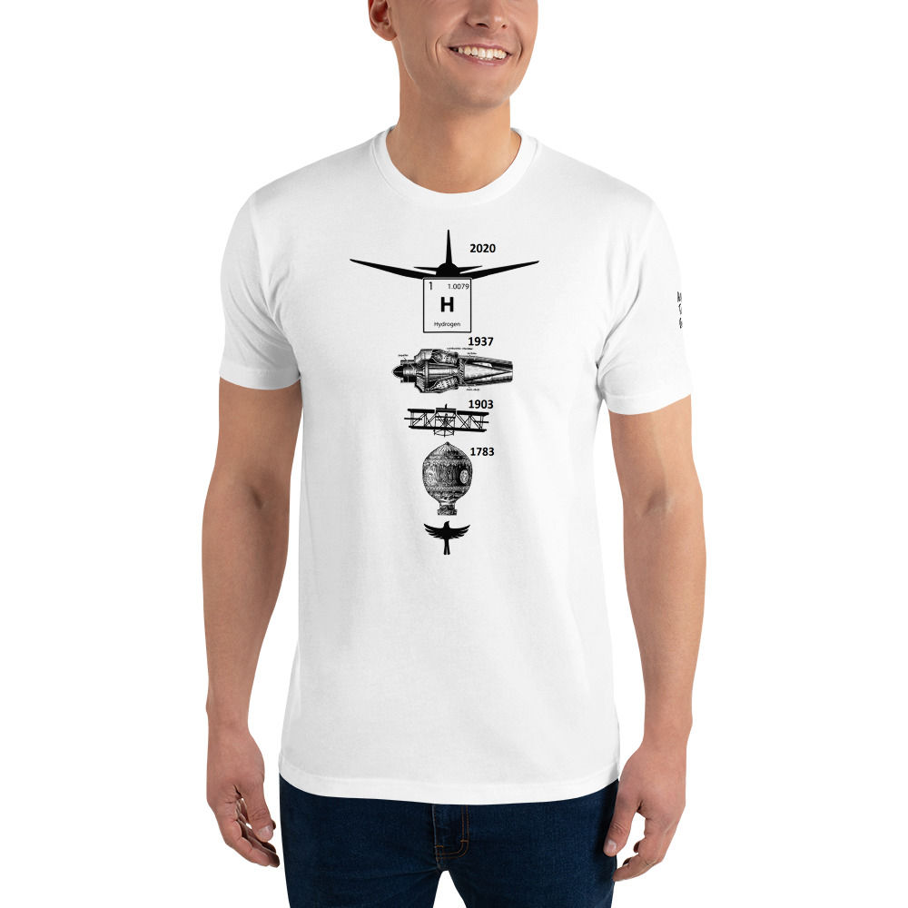 Men's aerospace tee (fitted) - phases of aviation