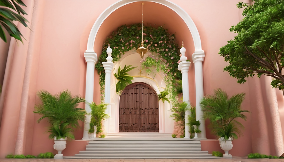 Wedding Ceremony at Santo Domingo