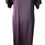 Thumbnail: Plum Brown Twin Set Abaya – Anti Crepe Fabric