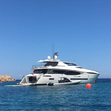Luxury yacht