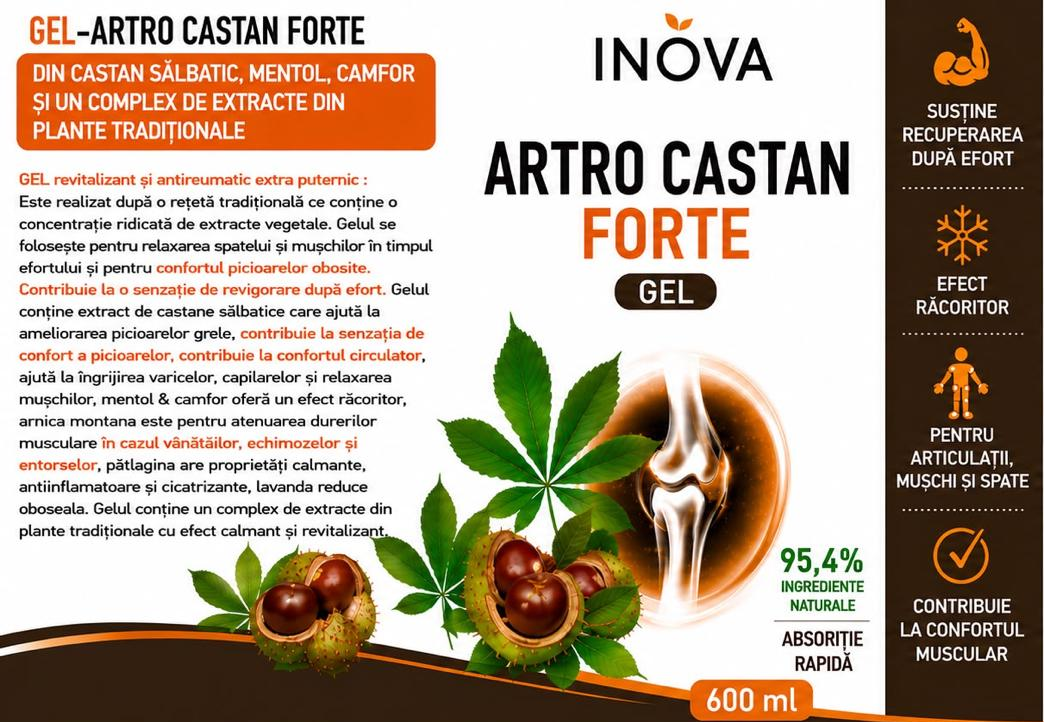 GEL ARTRO CASTAN FORTE