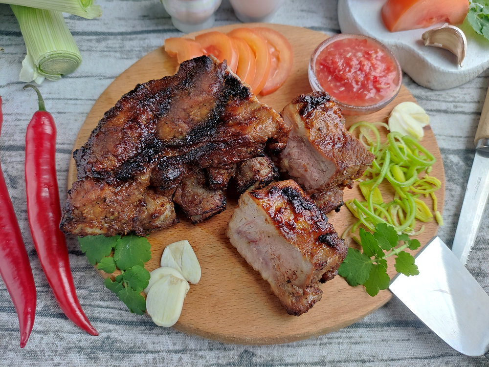Air Fryer St. Louis Rib; Deliciously Tender and Juicy