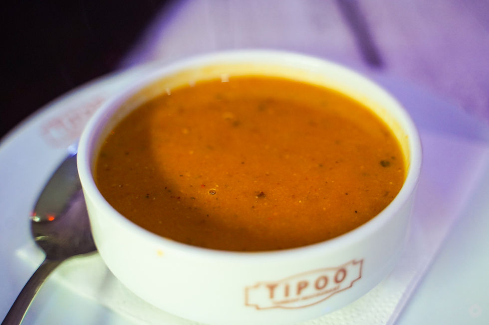 Arranged Food and Objects