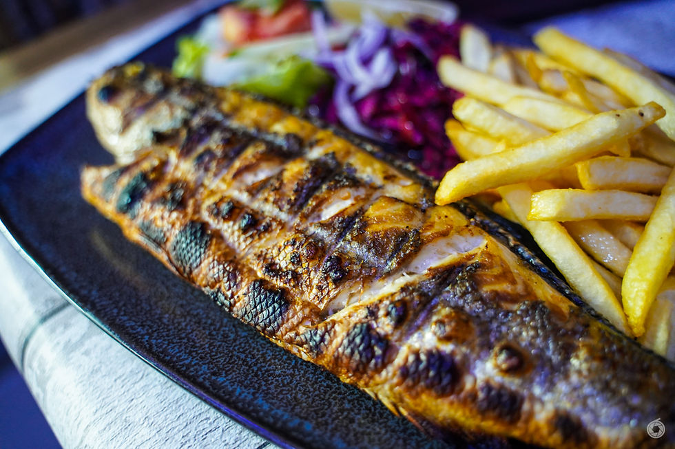 Arranged Food and Objects