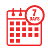 7 Day a week Icon