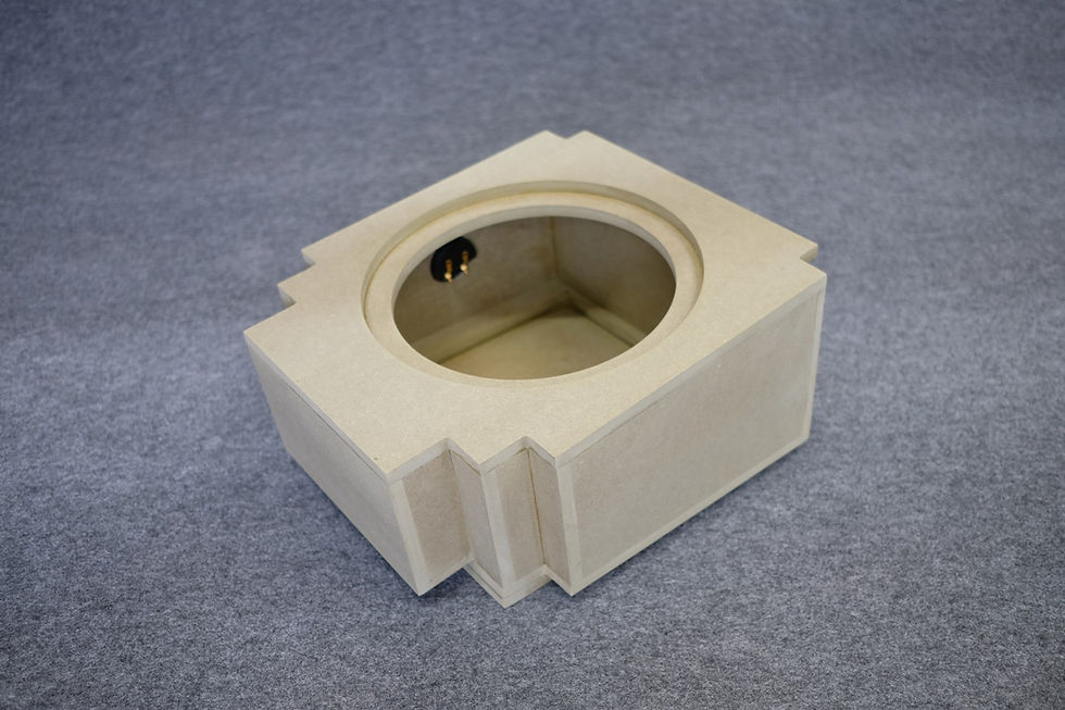 Thumbnail: VW Volkswagen Transporter T5 T6 10" 250mm Under Seat Subwoofer Sub Enclosure