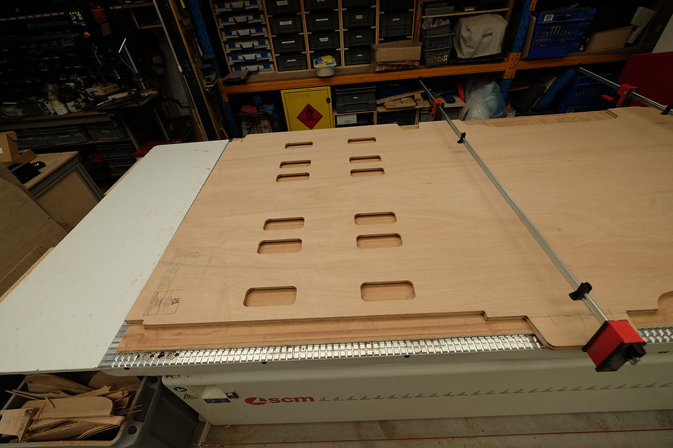 Thumbnail: VW T5 T6 SWB or LWB Kombi Transporter 1 PIECE 12mm Ply Floor