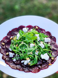 Карпачо з Буряка з Руколою і Козячим Сиром – Легендарний Рецепт Lovekitchen.me