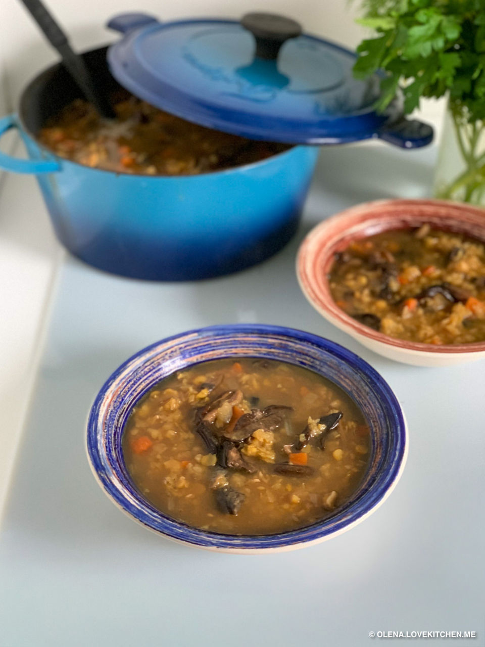 Гороховий Суп з Лісовими Грибами | Lovekitchen.me