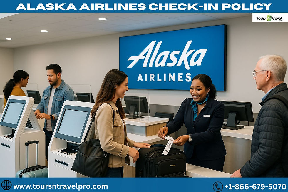 Alaska Airlines Check-in Policy