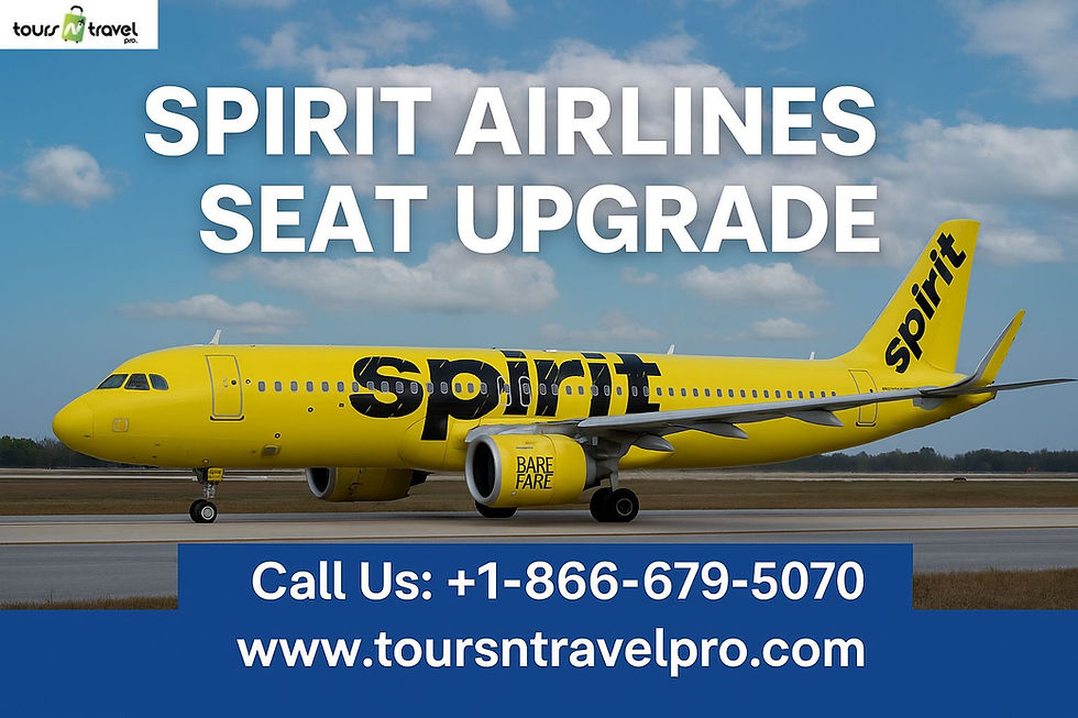 Spirit Airlines Seat Upgrade
