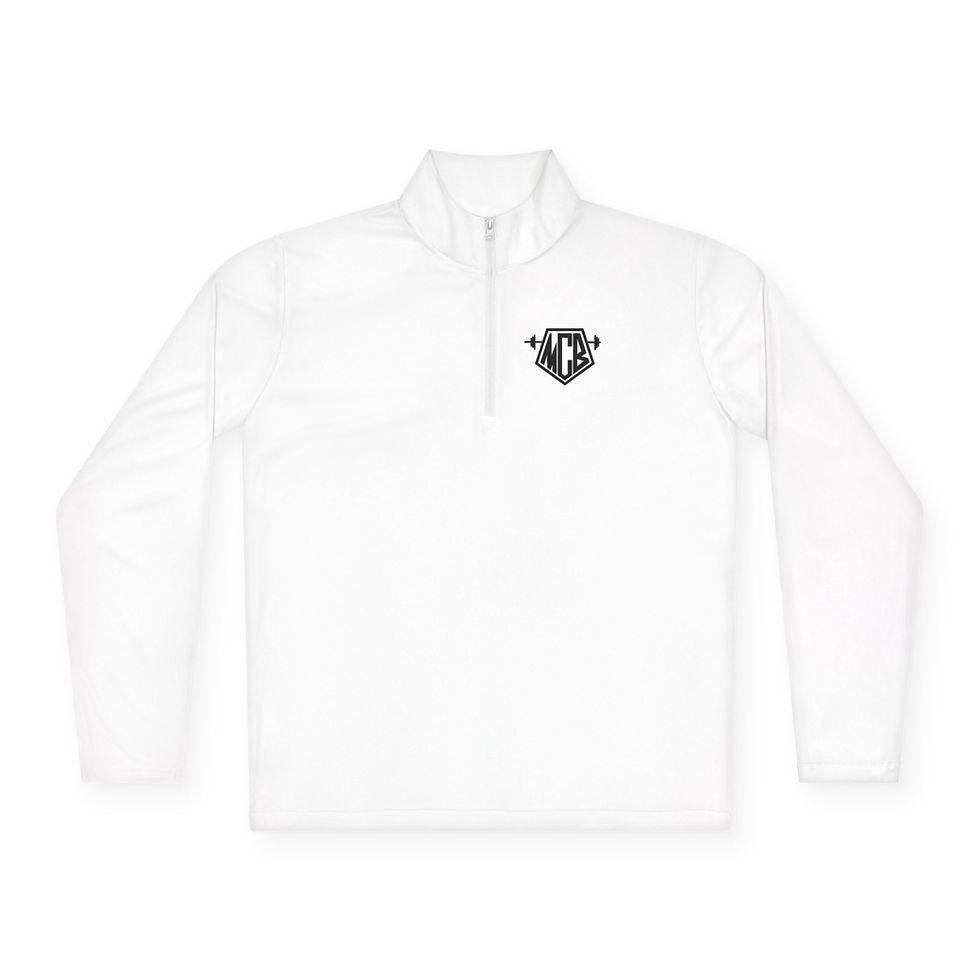 Thumbnail: MCB Unisex Quarter-Zip Pullover