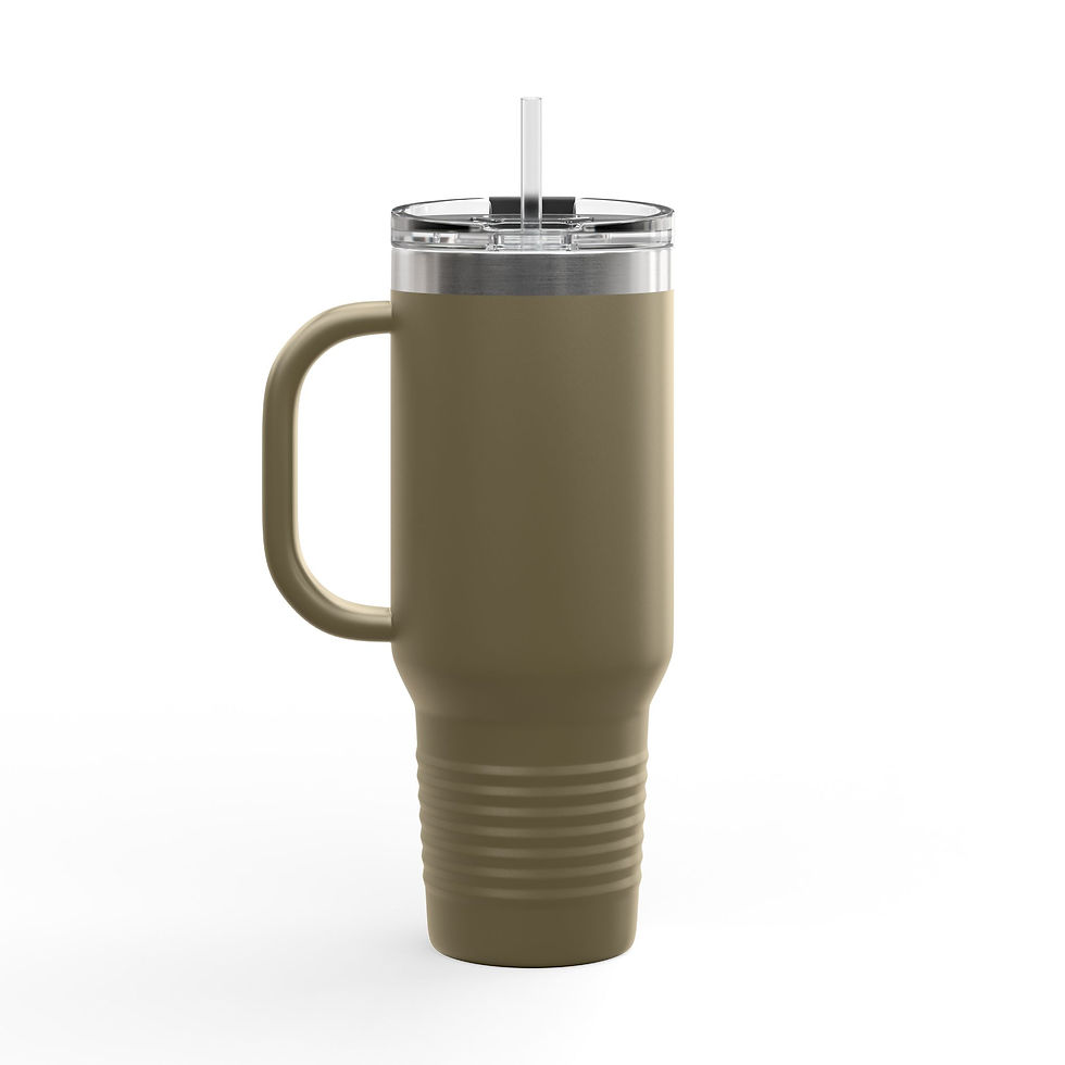 Thumbnail: MCB Shield Logo Insulated Travel Mug, 40oz