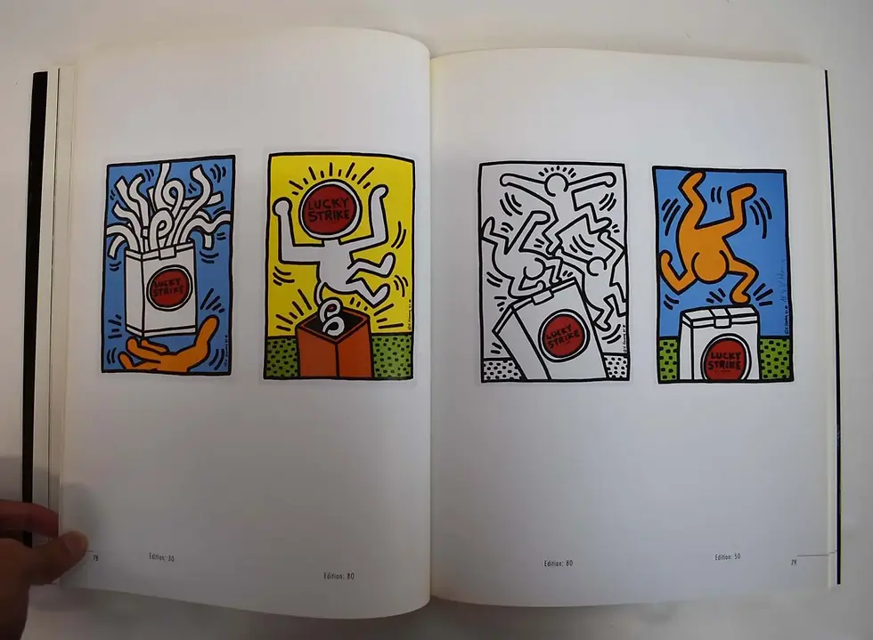 Thumbnail: Keith haring: editions on paper 1982-1990