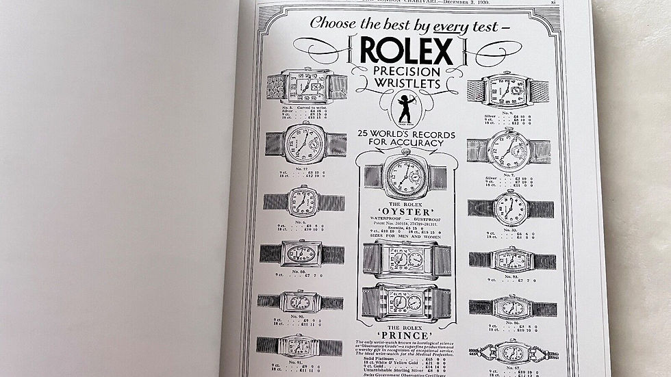 Thumbnail: BOOK: ROLEX by George Gordon First Edition with Serial Number 10203