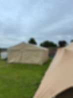 6x6m Beige Catering Tent