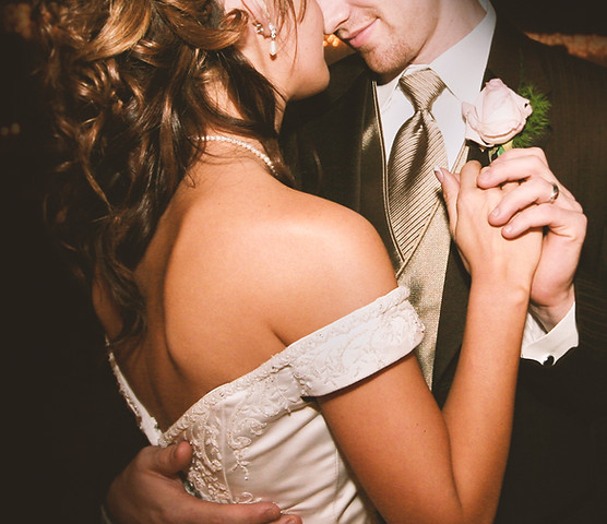 Couple on Wedding