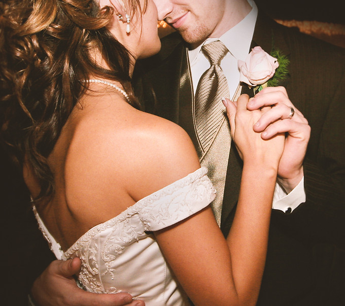Couple on Wedding
