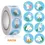 Thumbnail: 1 Inch 500pcs/Roll Happy Easter Bunny Stickers