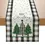 Thumbnail: Linen Christmas Table Runner Snowman