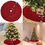 Thumbnail: 1pcs 50inch Knitted Christmas Tree Skirt Large