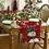 Thumbnail: Linen Christmas Table Runner Snowman