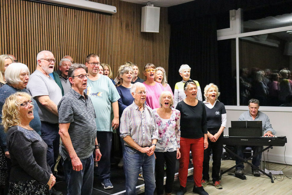 Castle Voices rehearsals