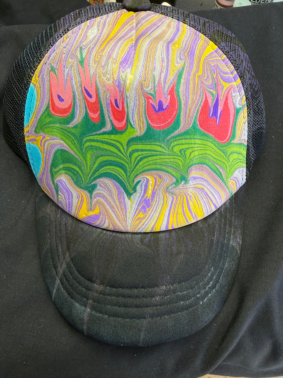 Thumbnail: Kids Flower Patch Trucker Hat!