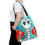 Thumbnail: "4,3,2,1" FINE ART PRINT ON TOTE BAG BY ARTIST DANIELLE CHARETTE 