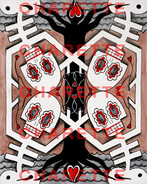 Painting by artist Danielle Charette