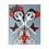 Thumbnail: DIA DE LOS MUERTOS FOLK WALL ART DAY OF THE DEAD SUGAR SKULL DANIELLE CHARETTE 