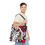 Thumbnail: ORIGINAL ART TOTE BAG BY NYC ARTIST DANIELLE CHARETTE BUTTERFLY GIRL