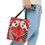 Thumbnail: "HEARTBEAT" FINE ART PRINT ON TOTE BAG BY ARTIST DANIELLE CHARETTE 