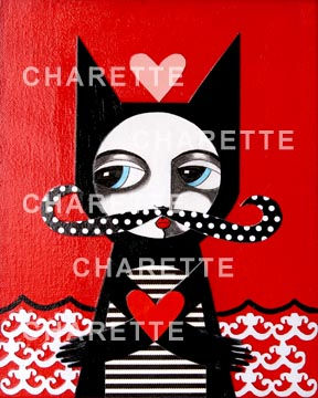 Painting by artist Danielle Charette