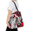 Thumbnail: ORIGINAL ART TOTE BAG BY NYC ARTIST DANIELLE CHARETTE BUTTERFLY GIRL