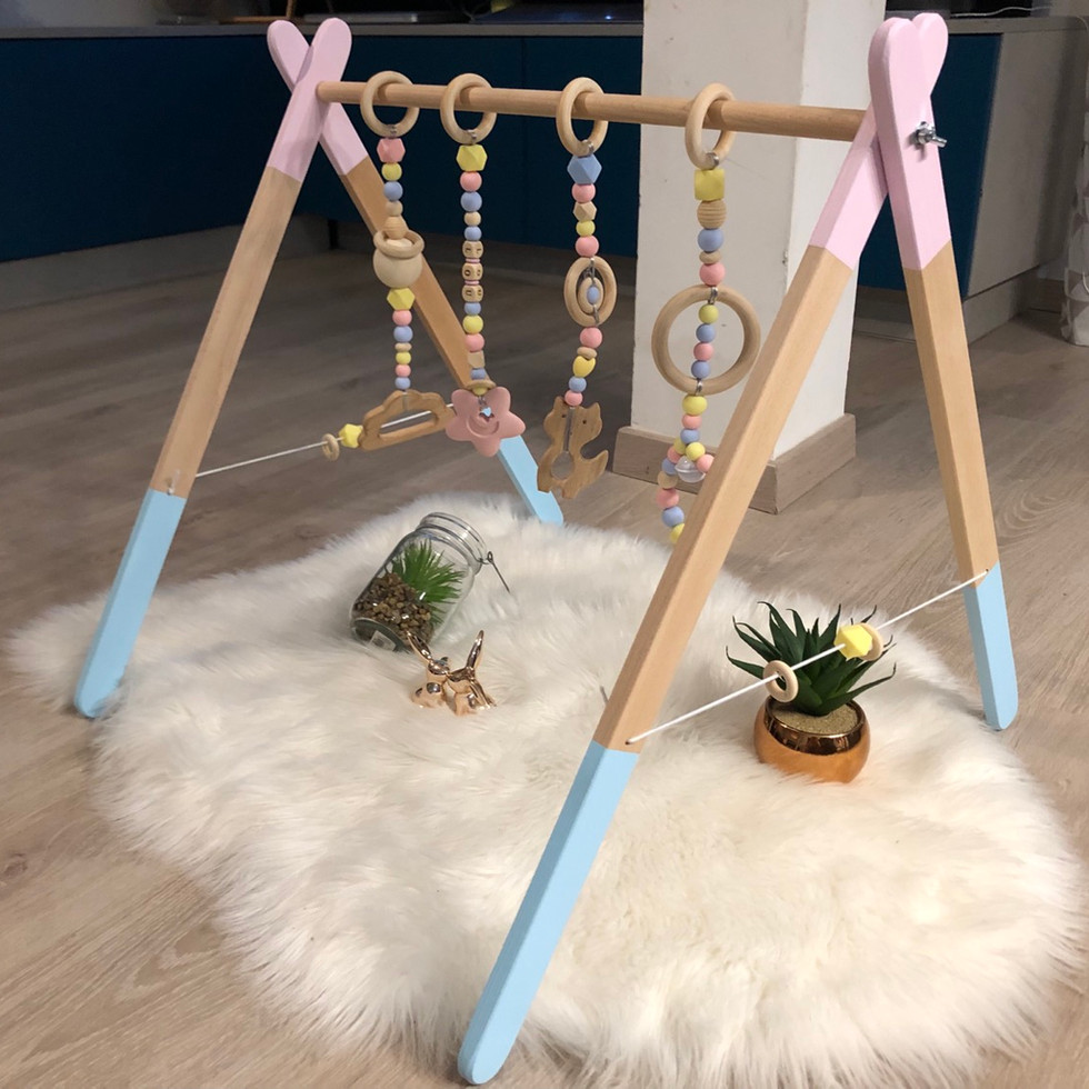 Modele rose et bleu
