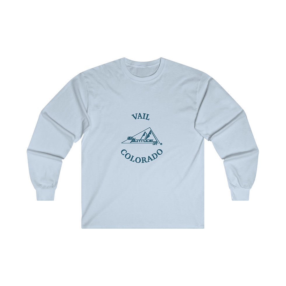 Thumbnail: Vail Blue - Long Sleeve Tee