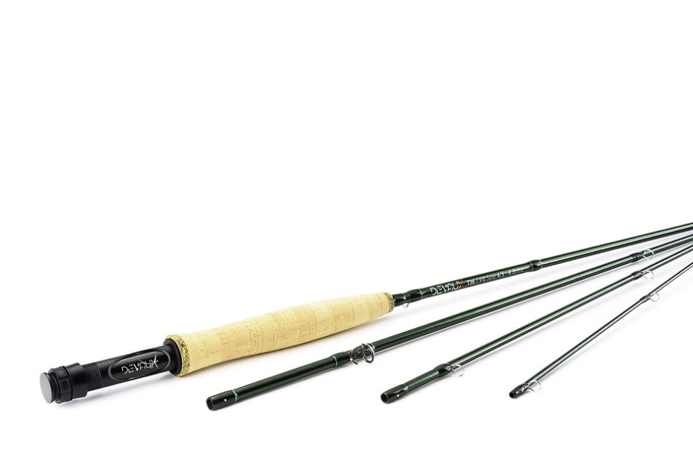 Canne DVX T36 9' soie 4/5, 4 brins, 98g, poignée cigare