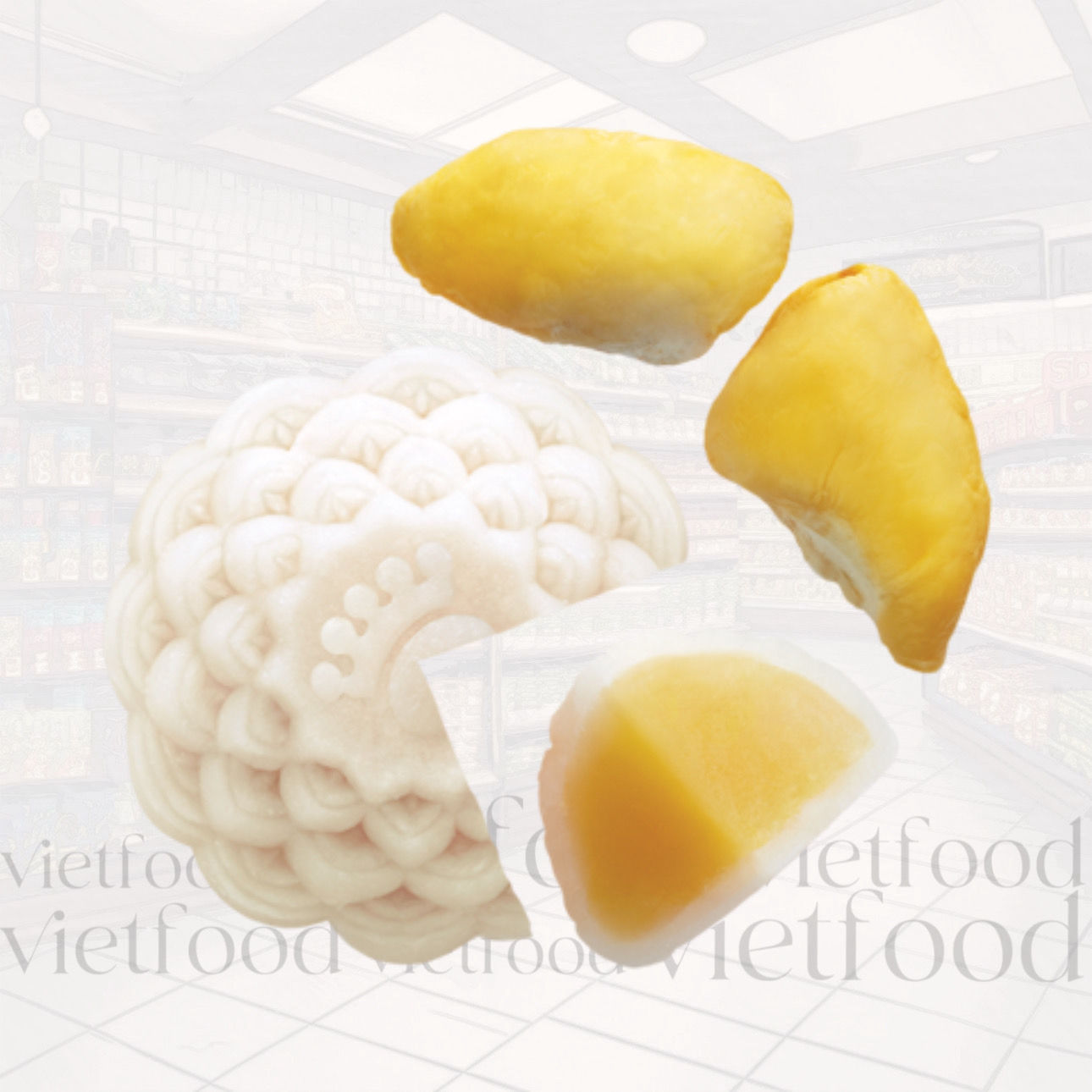 Bánh Dẻo Trung Thu Sầu Riêng 1 Trứng Kinh Đô