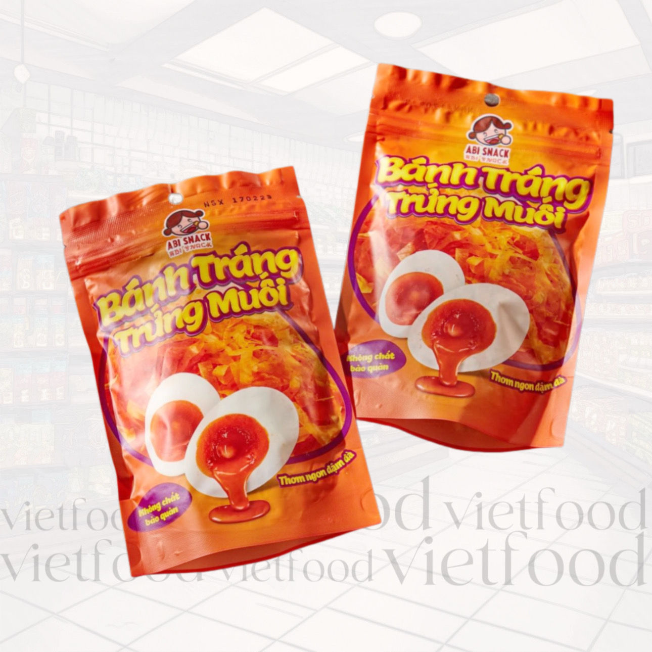 Bánh Tráng Trứng Muối 60g