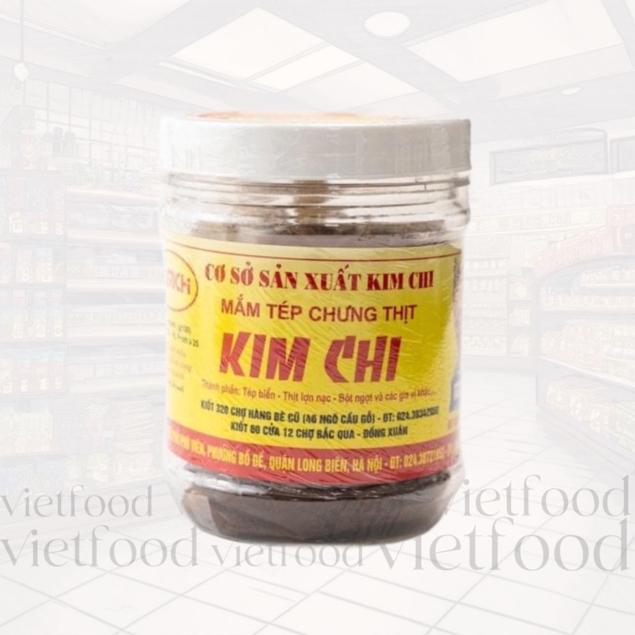 Mắm Tép Chưng Thịt Kim Chi 500g