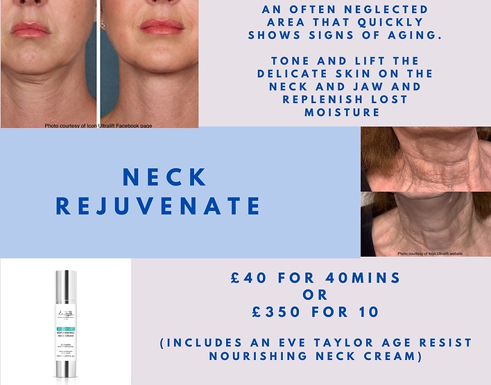 Non surgical face lift icon ultralift