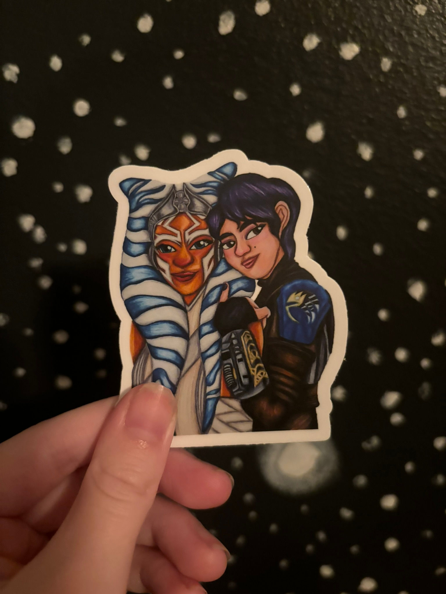 Ahsoka and Sabine sticker