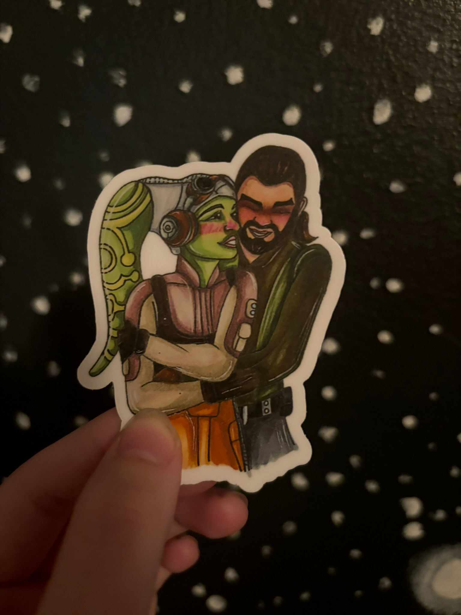 Kanan and Hera sticker